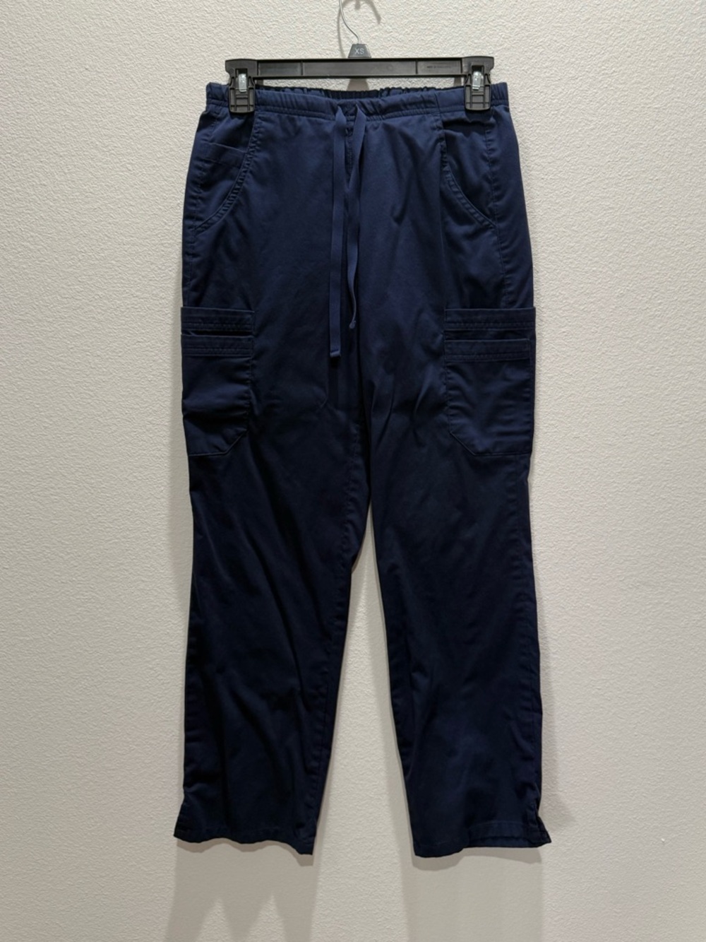 Butter-Soft STRETCH 10-Pocket Mid Rise Straight Leg Scrub Pant XS Petite